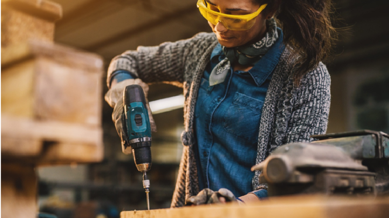 What are the different reasons to own a cordless drill at home?